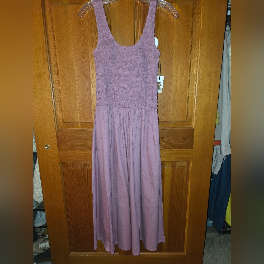 Sincerely Jules Midi Purple Sun Dress Size XSmall NWT